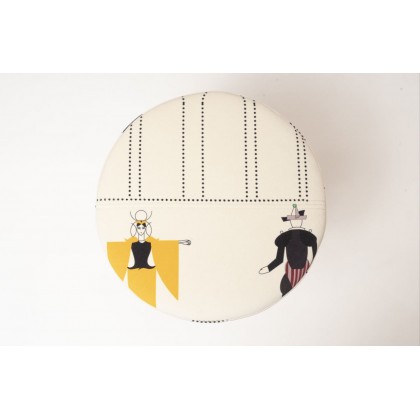 Пуф Pouf screw 081 ARHIVE FABRIC ANATOLIY PETRYCKYI ShishkaProject